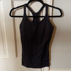 Like new. Lulu lemon tank with built-in bra